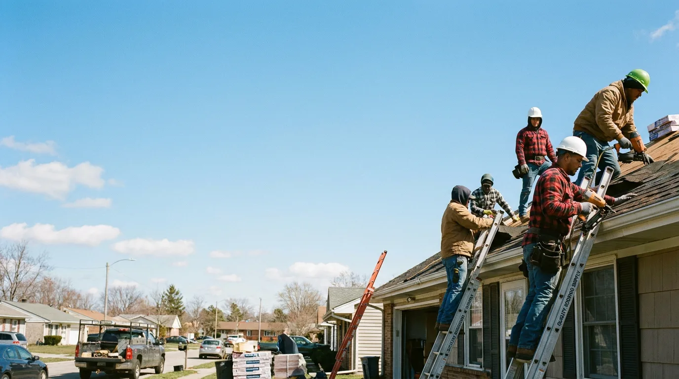 Roofing in Waldron, IN near me